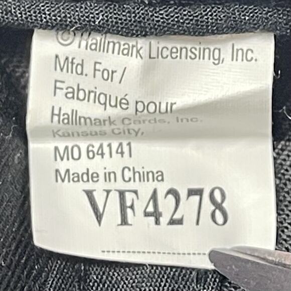 Hallmark Luck O The Irish Hat Adult One Size Adjustable Black Green Embroidered - Picture 10 of 11